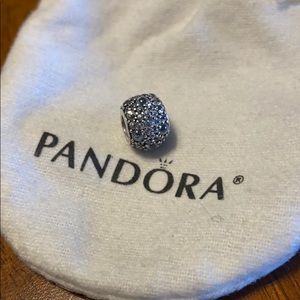 Retired Pandora Shimmering Droplet Charm